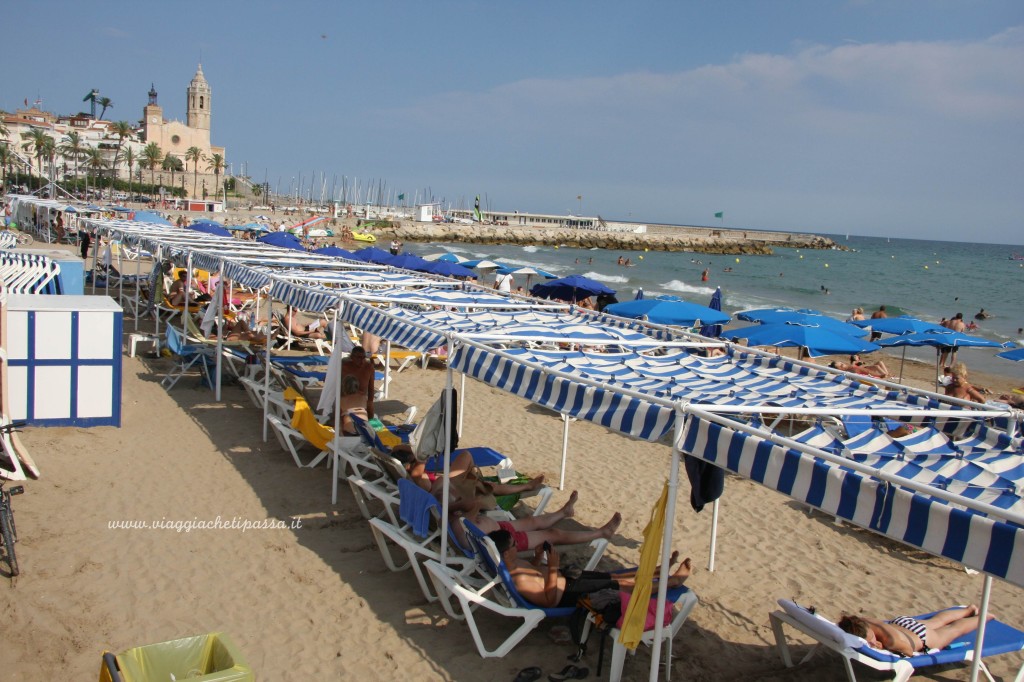 Sitges spiagge